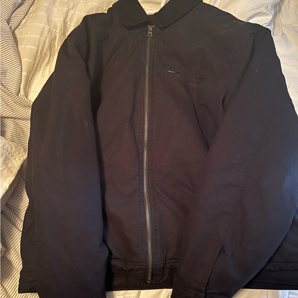 Old Navy Black Bomber Jacket Casual Style